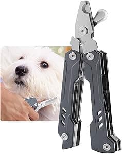 6-i-1 kæledyrsklipper, saks, trimmer