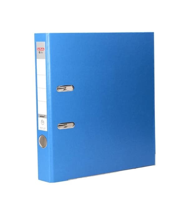 Ringbind A4 5cm PP aqua Q-mappe