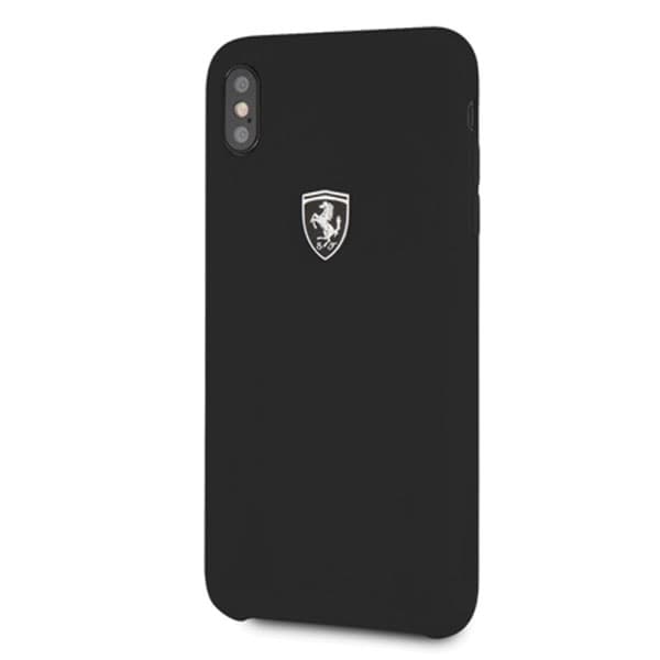 Ferrari Hardcase Silikone Off Track cover til iPhone Xs Max, sort