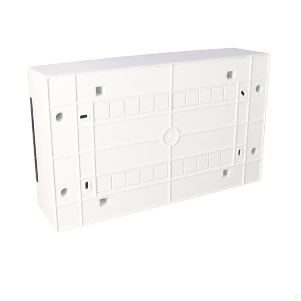 Utanpåliggande fördelningscentral 18 moduler IP40 transparent dörr ECT18PT-s