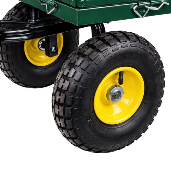 Sammenklappelig havevogn ståltrailer 200 kg