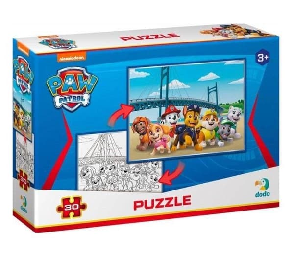 Paw Patrol 30-bitars pussel 2-i-1