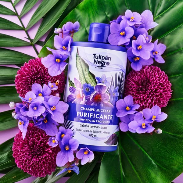 Tulipan Negro rensende micellarshampoo 400ml