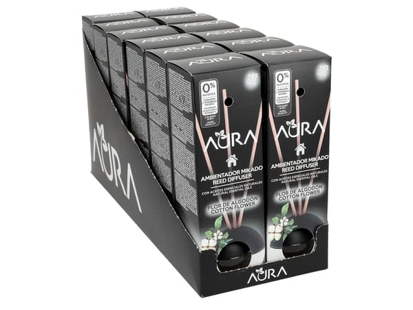 Set med 12 doftspridare - Bomullsblomma
