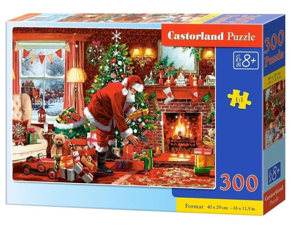 Puslespil 300 Julemandens særlige levering