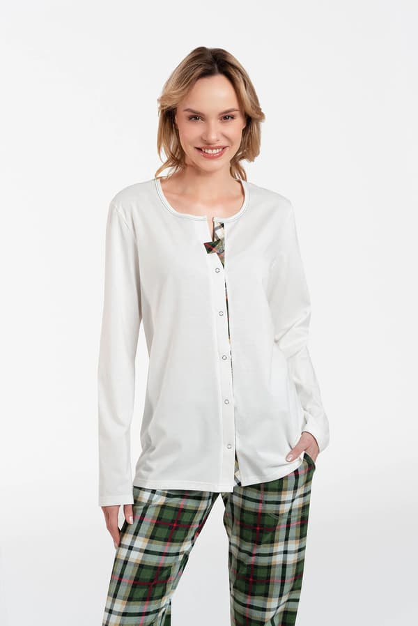 Asama dampyjamas långärmad, långbyxor M