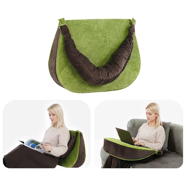 Ergonominen tabletti-/kirjatelinetyyny
