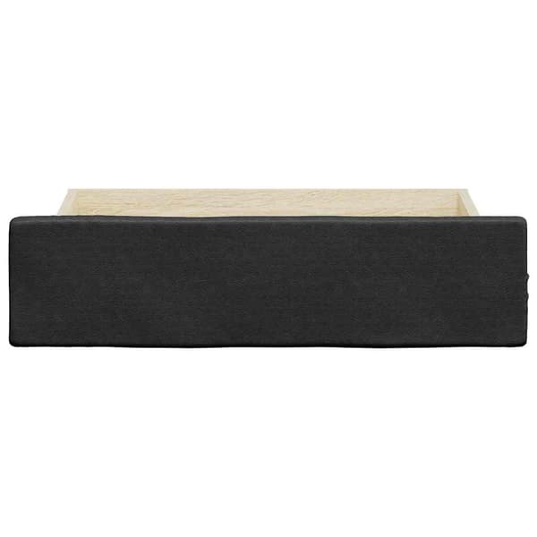 vidaXL skuffer under sengen, 2 stk., sort