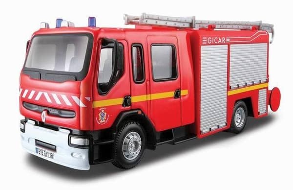 Renault Premium -palokunta 1:50 BBURAGO