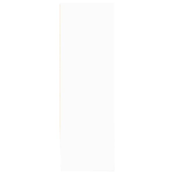 vidaXL bogreol hvid 80x24x75 cm spånplade