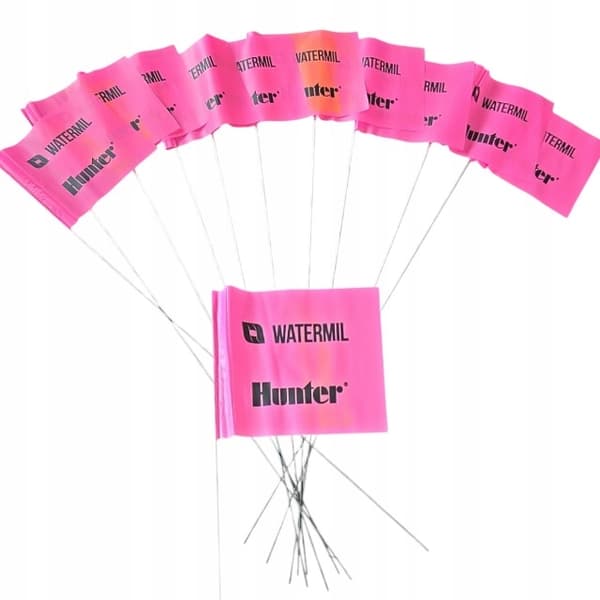 Sprinklermarkeringsflag 10 stk., Hunter/Watermil