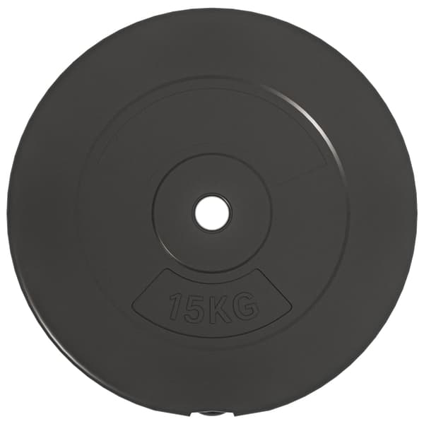 vidaXL vægtskiver, 2 stk., 30 kg, cement