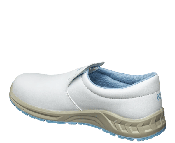 HVIDE S2 Moccasin arbejdssko hvide Bennon 45