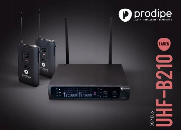 Prodipe B210DUO DSP UHF - langaton järjestelmä