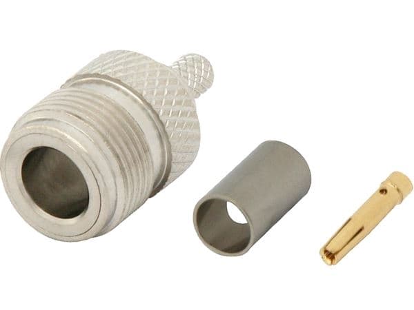 N-fatningstik til RG58-kabel