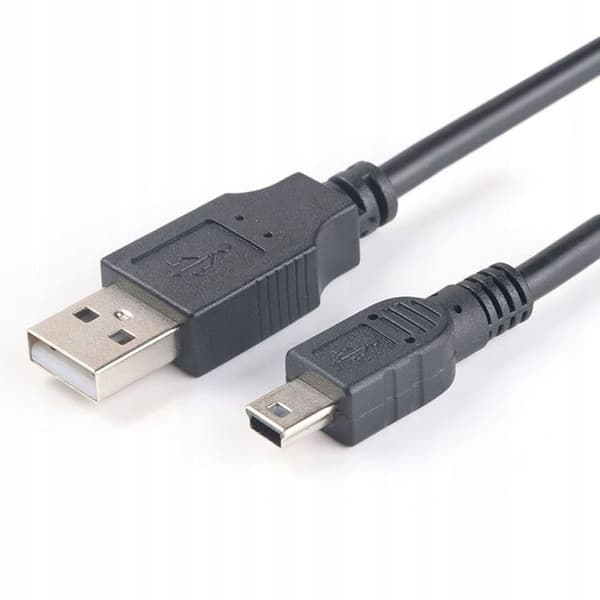 Mini-usb-kabel til canon, jvc, hp, sony, olympus, navigation