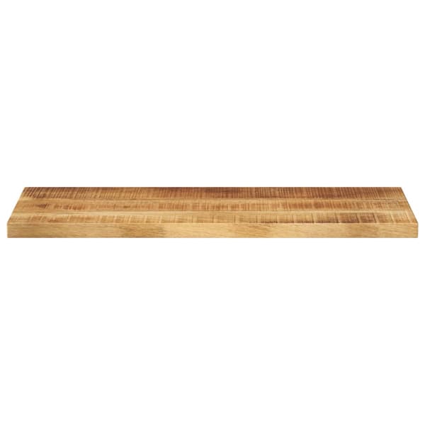 vidaXL bordplade 80x40x3,8 cm rektangulær ru mangotræ