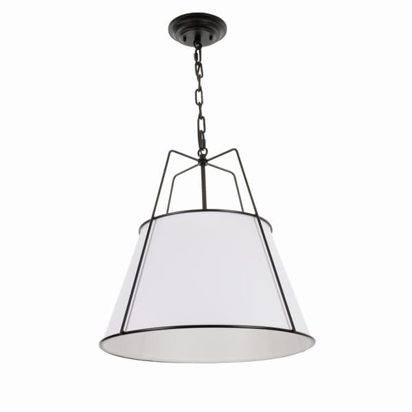 AMBER sort linnedlampe