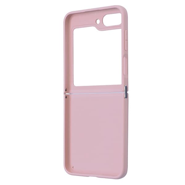 Guess Glitter Script-cover til Galaxy Z Flip5, lyserød