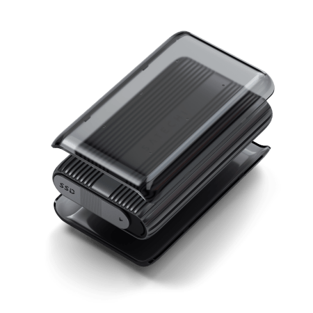 Satechi USB4 NVMe M.2 SSD Pro-kabinet - NVMe M.2 SSD-drevadapter (space gray)