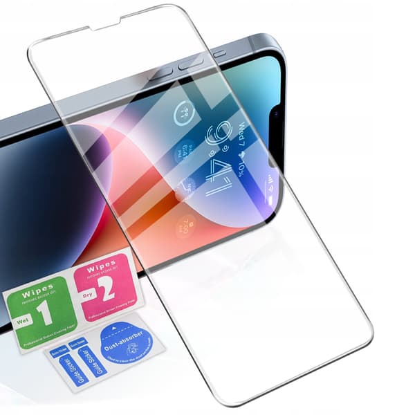 3x 9H HÄRDADE GLAS FÖR iPhone 13 Pro Max | 14 Plus LINSER, SET MED 3