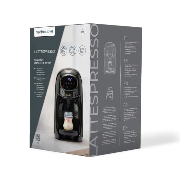 Nuvita Lattespresso Precision mjölkmaskin med 10 program
