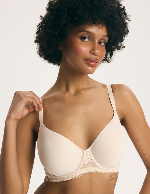VIRGINIA Esotiq Vadderad BH | Beige 85E