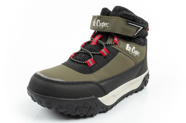 Lee Cooper Syntet Khaki [LCJ-25-01-3758K] år 30
