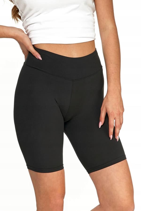 MORAJ 3XL sorte højtaljede cykelshorts