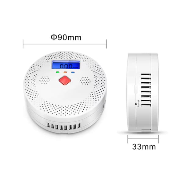 Tuya WiFi Kuliltesensor med Lydalarm