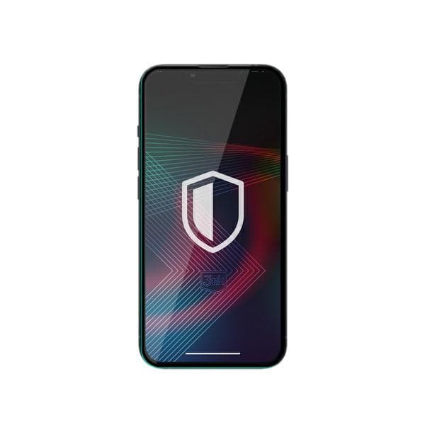 3MK HardGlass Max Lite hærdet glas til iPhone 14 Pro, sort ramme