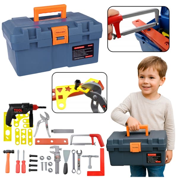 DIY-kit Verktygslåda Borrtillbehör