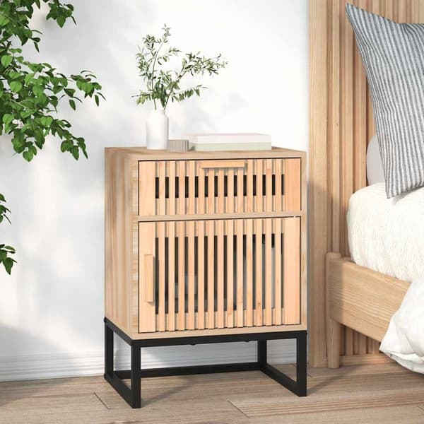 vidaXL sengeborde, 2 stk., 40x30x55,5 cm