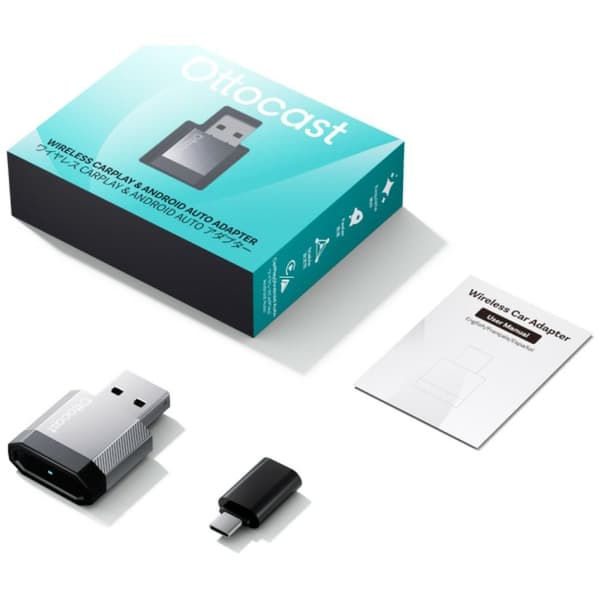 Ottocast CA530-T3 Mini Nova CarPlay Bluetooth-biladapter