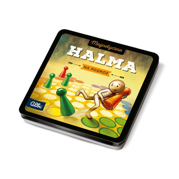 Magnetiska spel - Halma. Brädspel. Albi