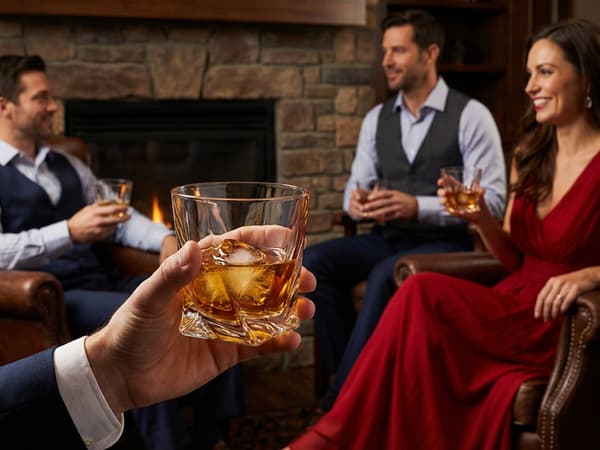 Set med 6 whiskyglas