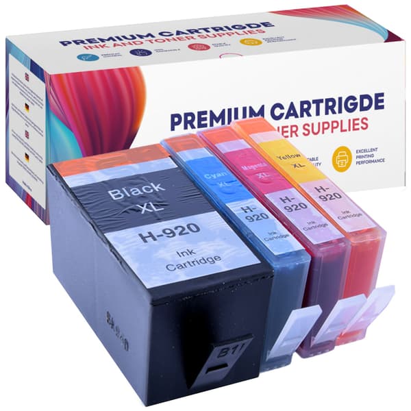 4x blæk til HP GP-H920XL CMYK