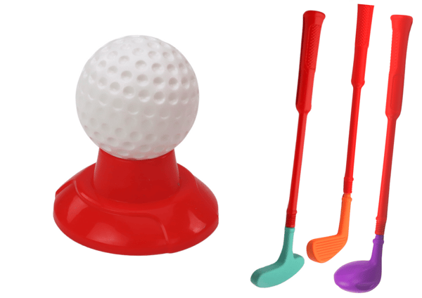 Minigolfset för barn med hjulvagn