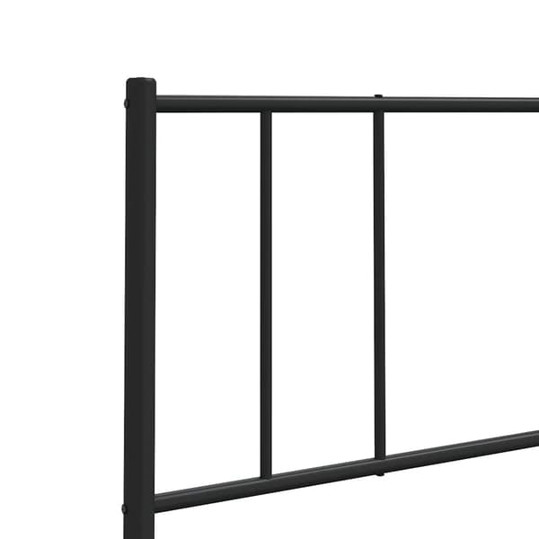 vidaXL metalsengegavl sort 90 cm