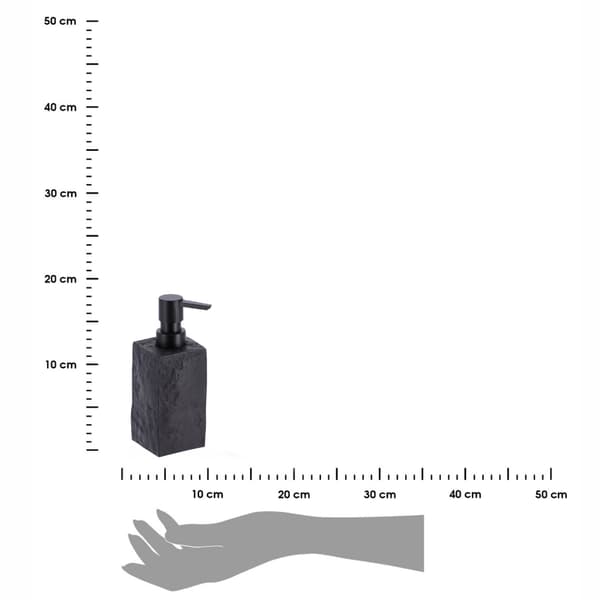 Saippua-annostelija 260ml mattamusta