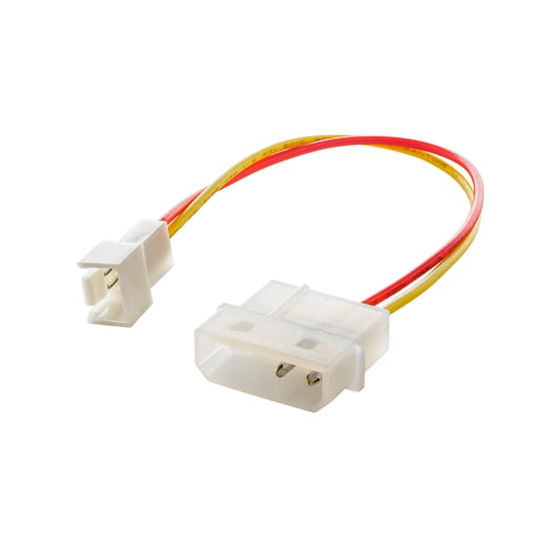 Molex-kabel - 3-benet 5V Akyga AK-CA-36 Strømkabel til M/M-blæser 15cm