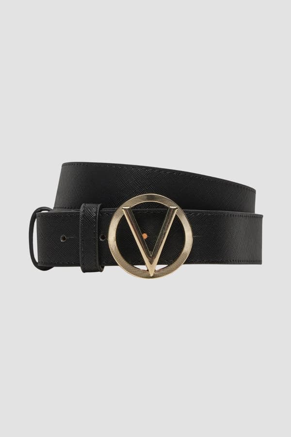 Valentino Svart Hampton Bälte för Dam, M