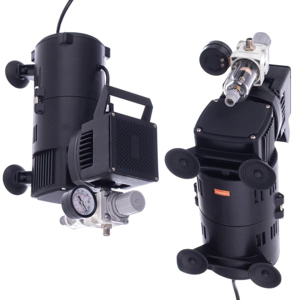 AIRBRUSH-KOMPRESSOR MODELLERINGSKOMPRESSOR TYST AUTOMATISK START STOPP