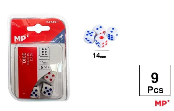 14 mm:n nopat 9 kpl