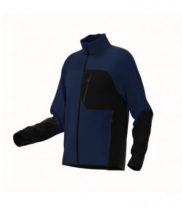 BoSafety Hybrid Arbejdssweatshirt Marineblå og Sort S