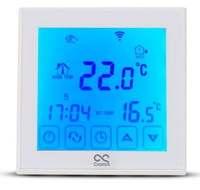 WIFI-termostat til Cronos varmefolie model 323 + sensor