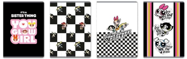 Powerpuff Pigerne A5/60K gitternotesbog (5 stk.)