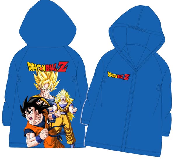 Dragonball Z regnjacka marinblå 122/128