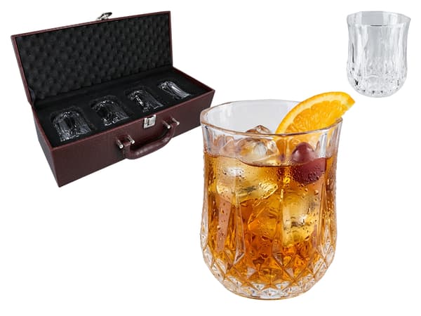 Sæt med 4 whiskyglas