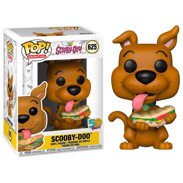 Funko POP Scooby-Doo! 625 Scooby Doo med smörgås samlarfigur